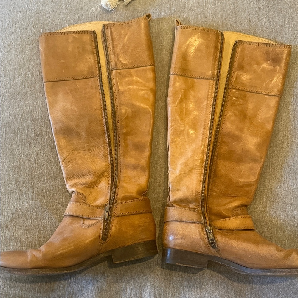 Frye Tall Riding Boot - Side Zipper